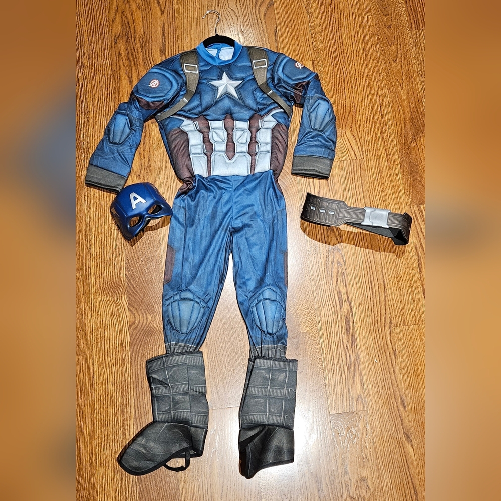 Chasing Fireflies Rubies Captain America Civil War costume - like new!